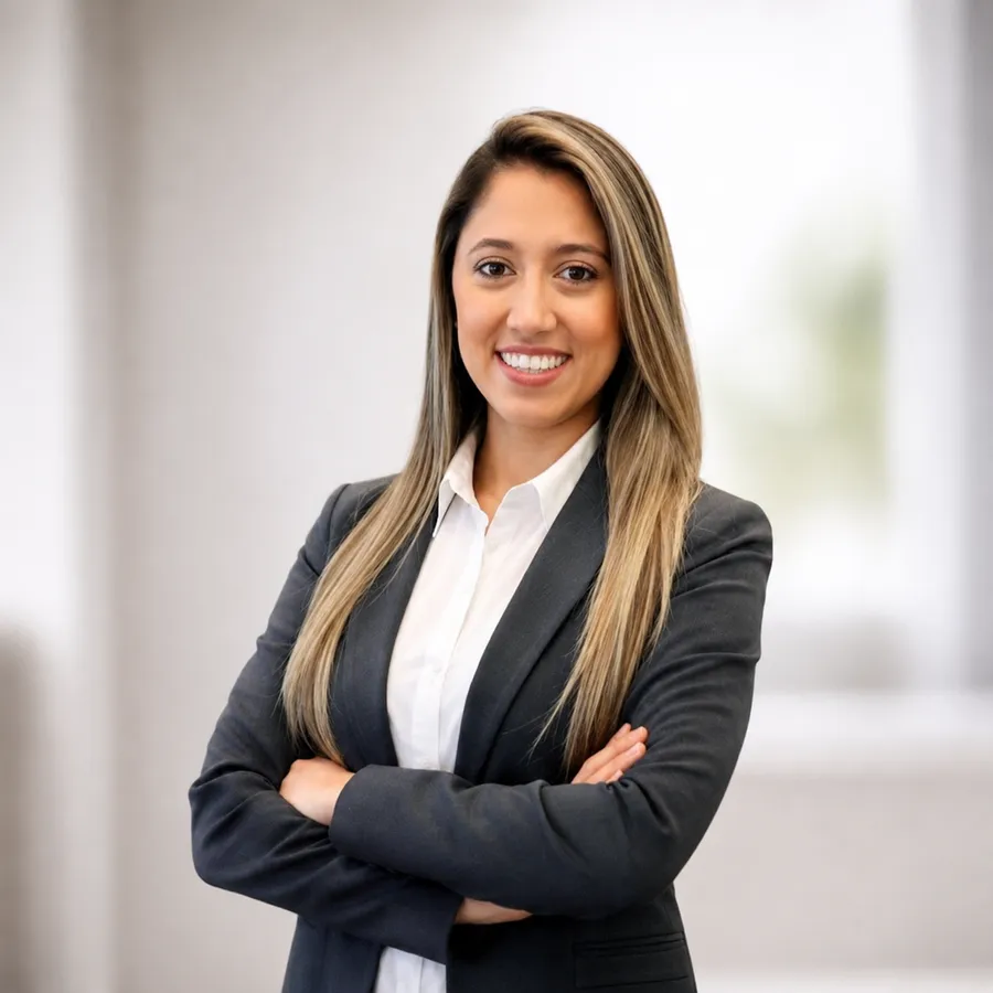 Retrato de Mayara Reeber, Fundadora y CEO de Skyline Medix